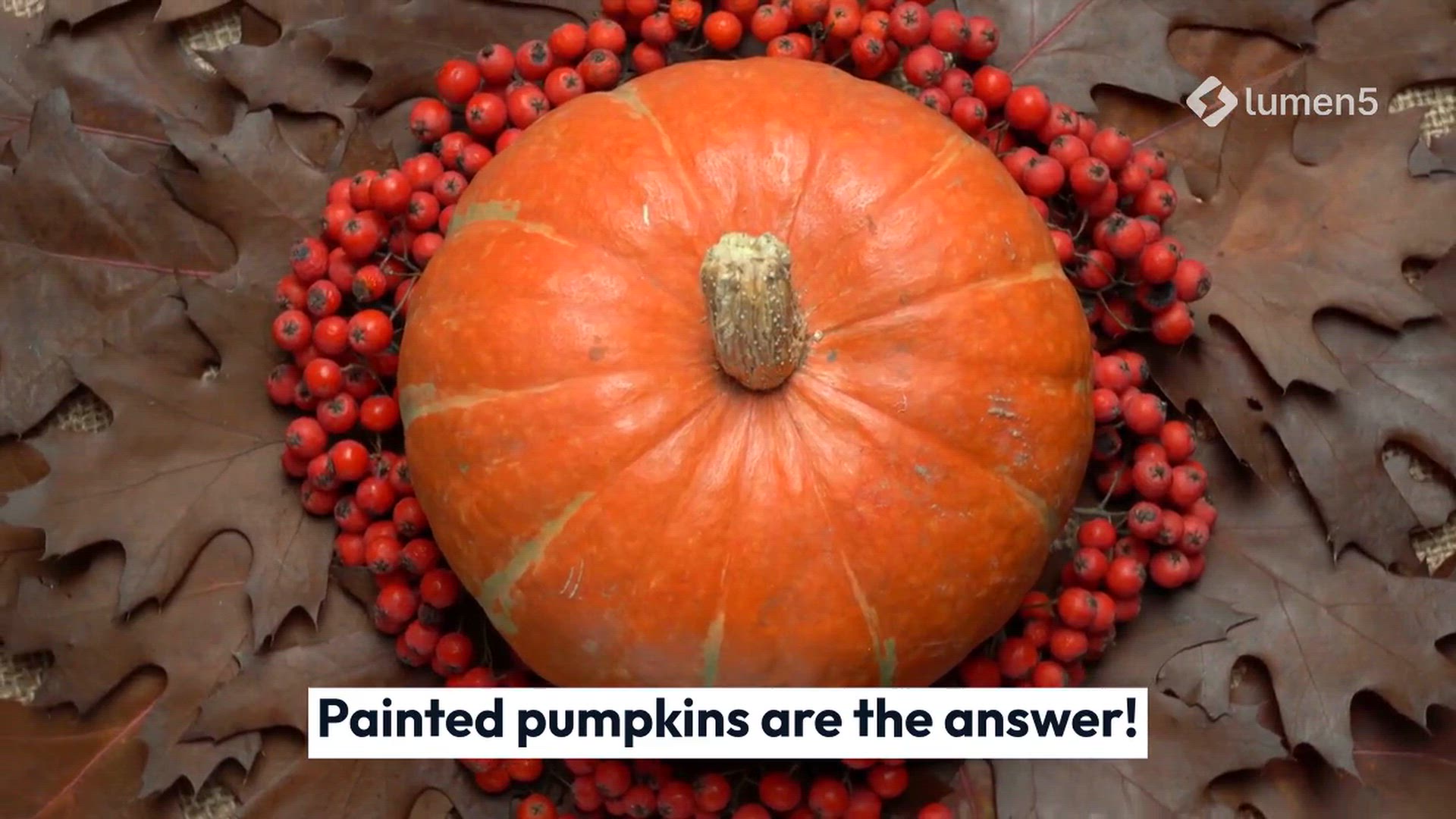 Video thumbnail for 19+ Creative Painted Pumpkin Ideas for Your Home
