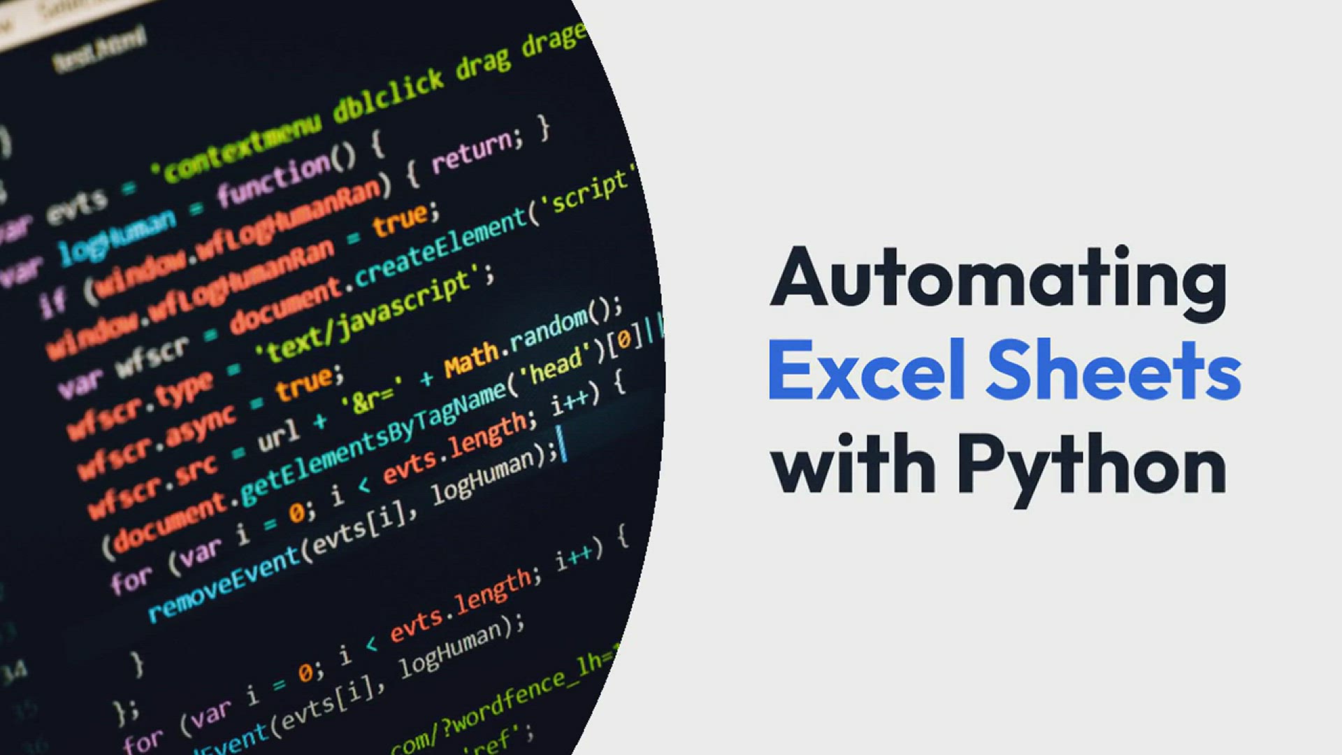'Video thumbnail for How to Automate an Excel Sheet in Python?'