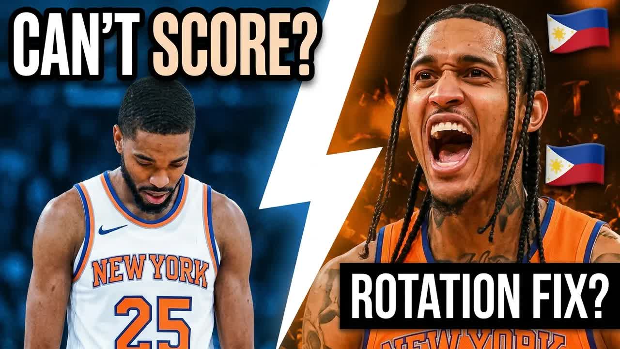 Video thumbnail for KNYT: Mikal Bridges' Slump: Can Clarkson & Kolek Save the Knicks?