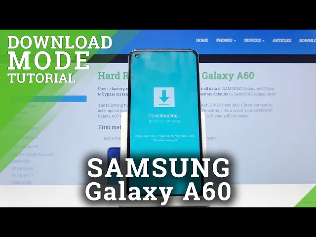 Video thumbnail for How to Enter Download Mode in Samsung Galaxy A60 - Use Hidden Module