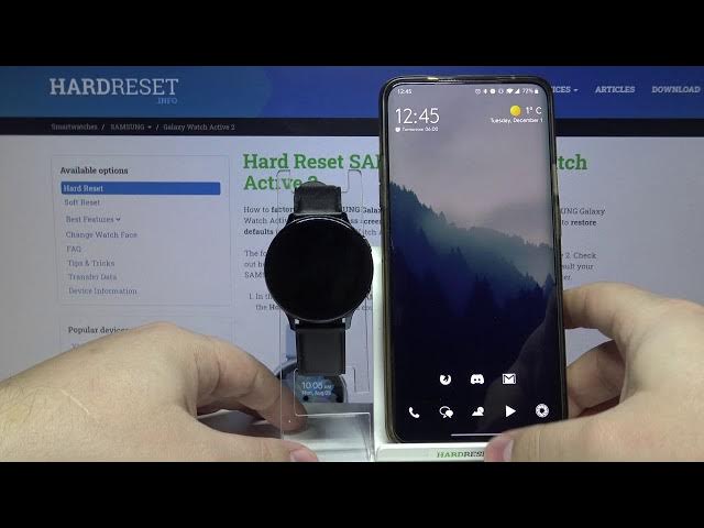 Video thumbnail for How to Set Do Not Disturb Mode in SAMSUNG Galaxy Watch Active 2 – Silent Preferences