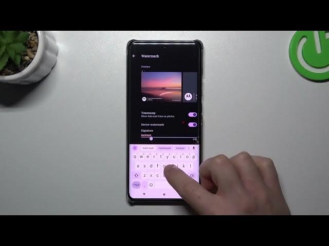 Video thumbnail for How to Customize Camera Watermark on Motorola Edge X40?