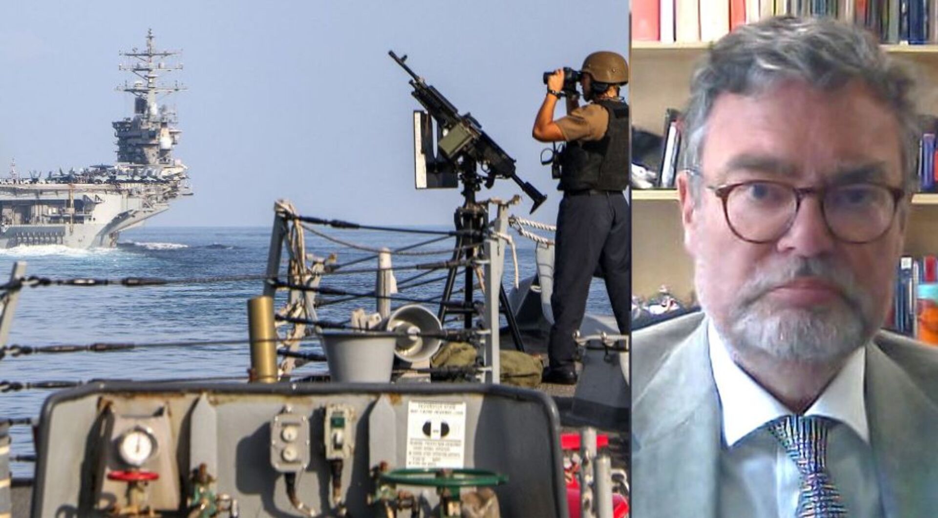 Video thumbnail for Both Iran and US violating international law over Strait of Hormuz blockade, says expert