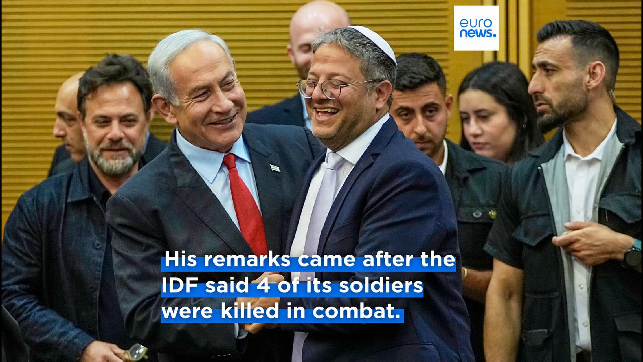 Video thumbnail for 'All of Lebanon must burn,' Israeli minister says after IDF reports four soldiers killed