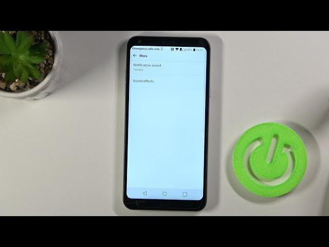 Video thumbnail for How to Change Notification Sounds on LG Q6 – Sound Settings