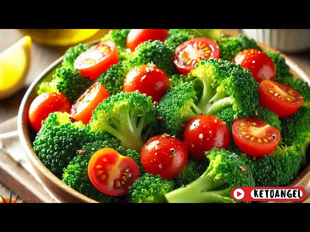 'Video thumbnail for Ensalada de brócoli y tomate: receta fresca, fácil y saludable'