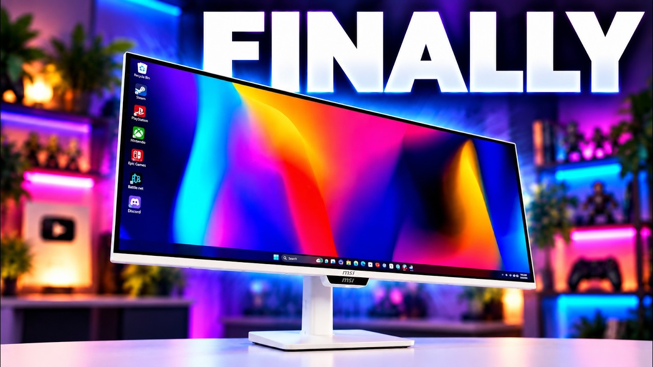 Video thumbnail for A GOOD OLED Monitor! MSI PRO MAX 341QPXW14G