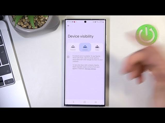 Video thumbnail for How to Set Up Nearby Share in SAMSUNG Galaxy S22 Ultra – Nearby Share Function