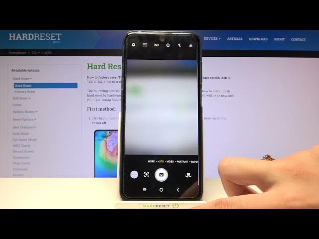 Video thumbnail for TCL 20 5G and Photo Watermark  – Switch On/Off Camera Watermark