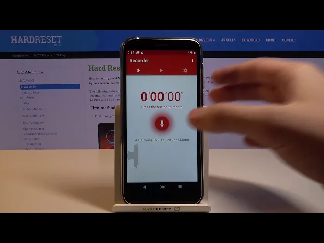 Video thumbnail for How to Record Your Voice on MOTOROLA Moto E6 Play – Recording Sound