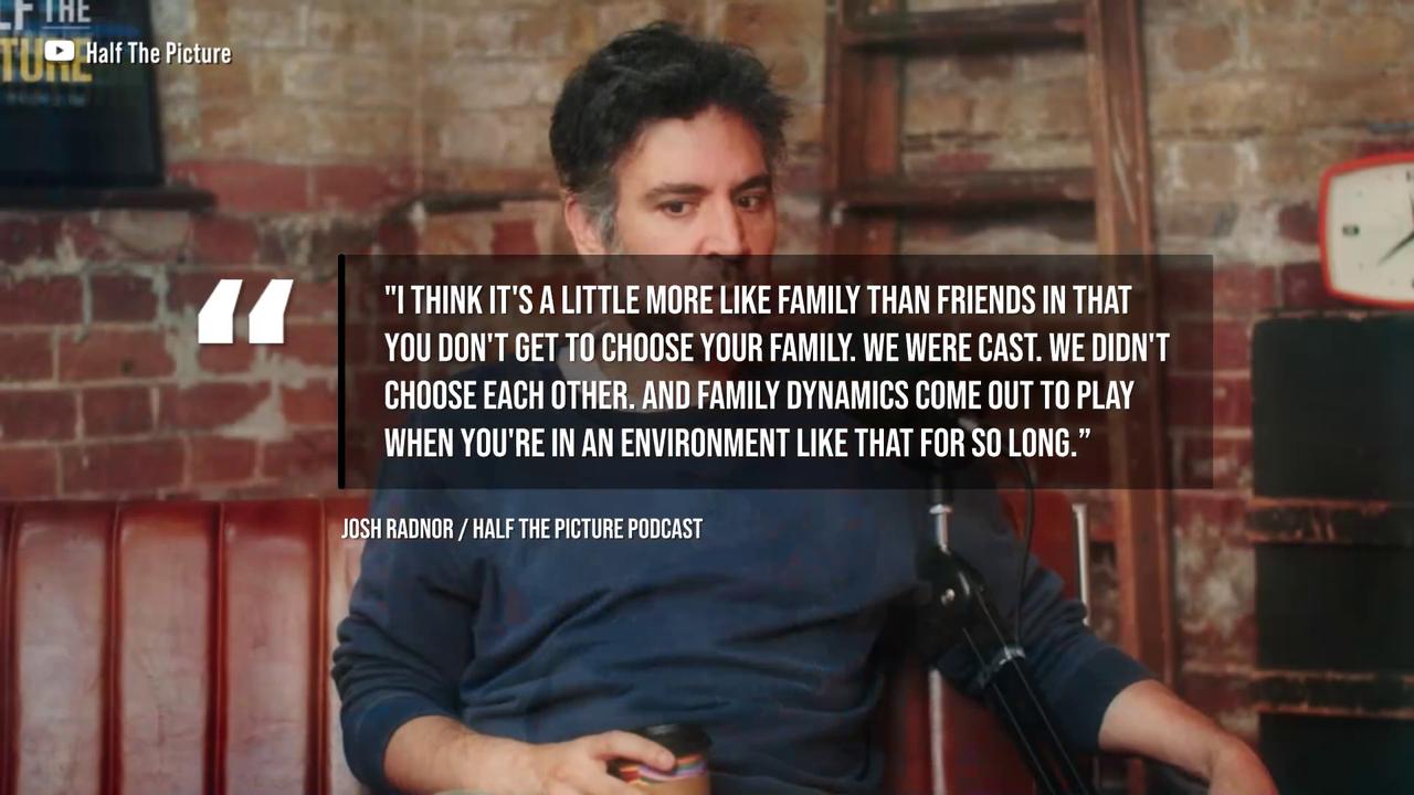 Video thumbnail for Josh Radnor 'not even a little bit' close with How I Met Your Mother co-stars.