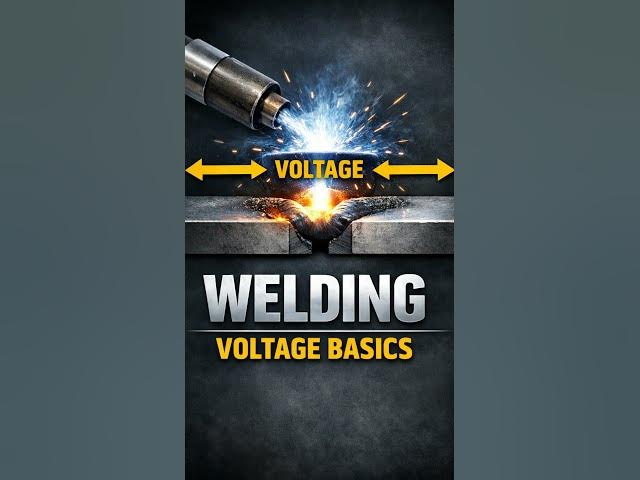 Video thumbnail for Voltage controls weld shape, not heat  🔥#Welding #WeldingBasics #ArcWelding #WeldQuality