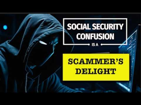 Video thumbnail for SOCIAL INSECURITY. How scammers are using all the confusion over social security to trick you.