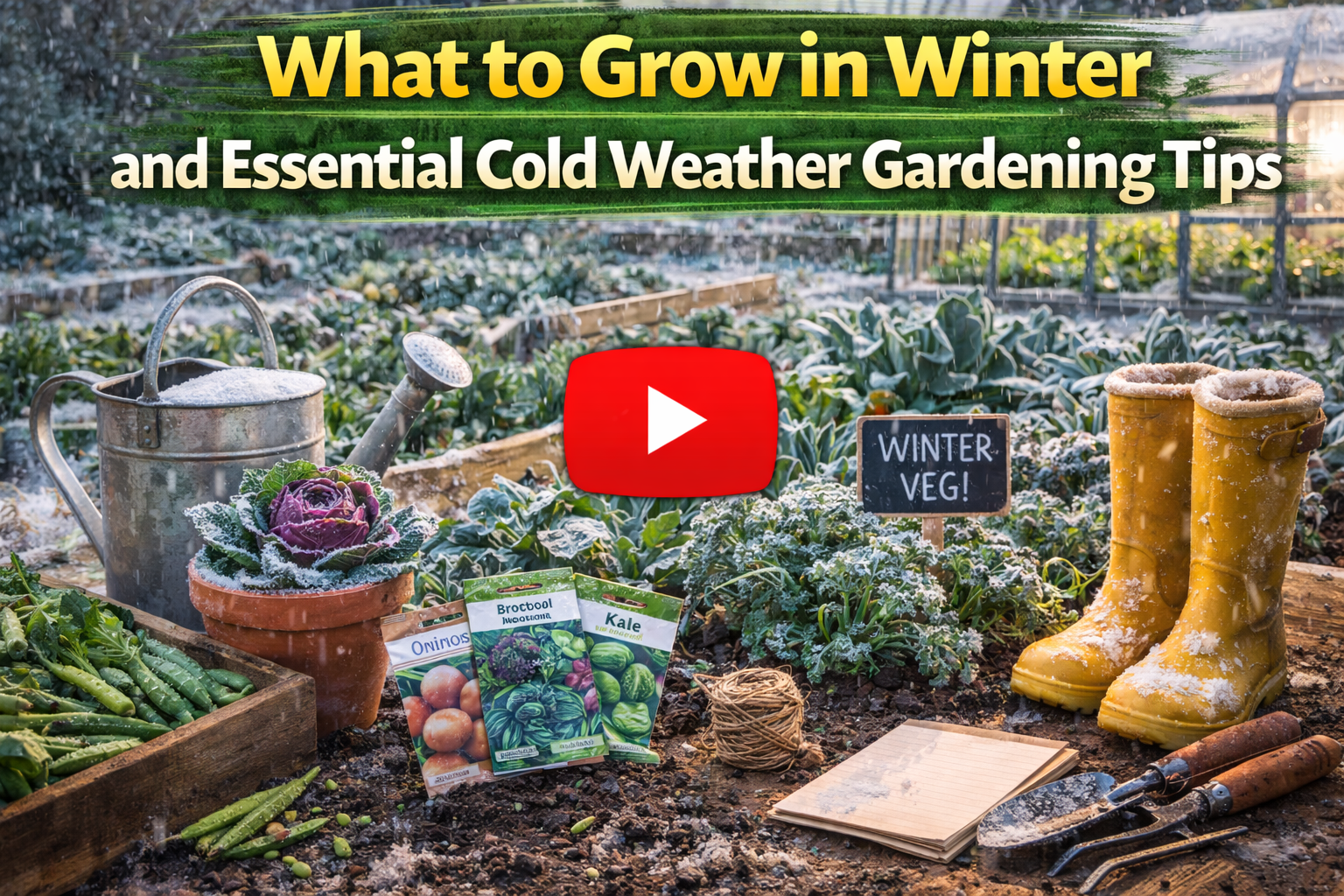 Video thumbnail for What to Grow in Winter and Essential Cold Weather Gardening Tips
