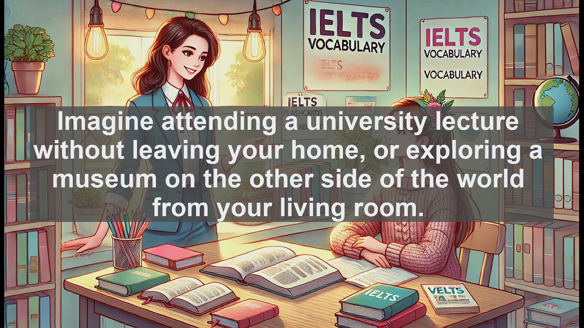 'Video thumbnail for 2500 Must Know IELTS 6.5 Vocabulary - Understanding 'Virtual': Key Vocabulary for IELTS Success'