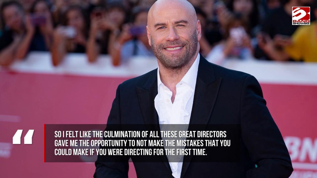 Video thumbnail for Hollywood star John Travolta reveals what inspired his directorial debut