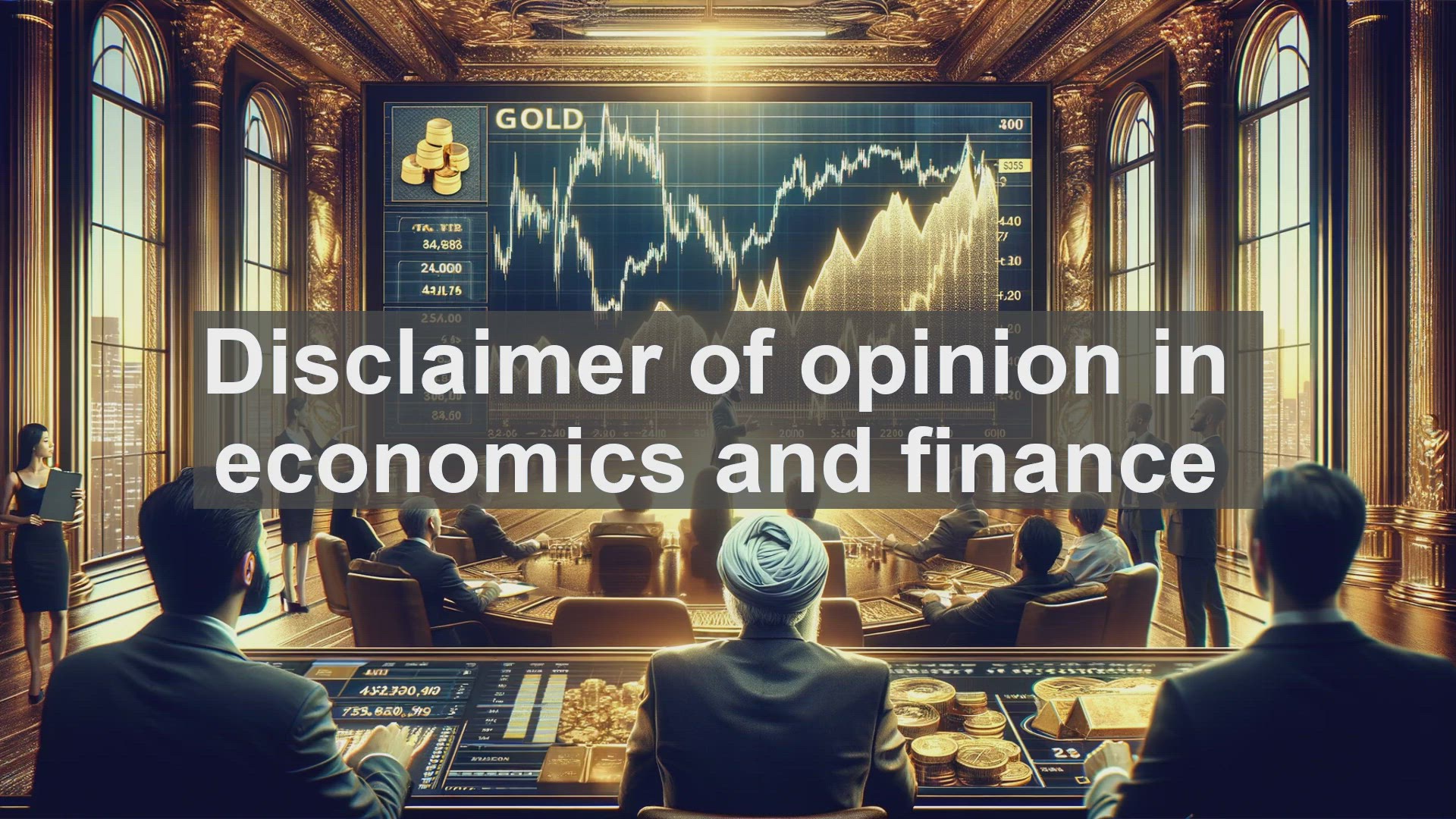 'Video thumbnail for Disclaimer of opinion in economics and finance'