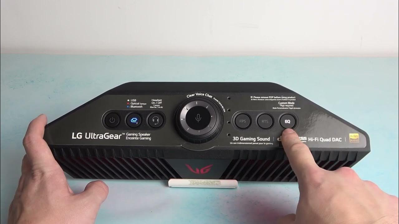 Video thumbnail for How to Change Equalizer Mode on Your LG Ultra Gear Speaker