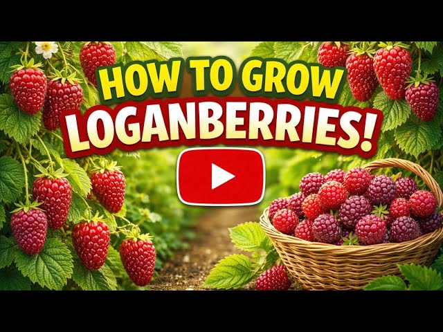 Video thumbnail for How to Grow Loganberries | Easy Guide to Growing Delicious Fruit
