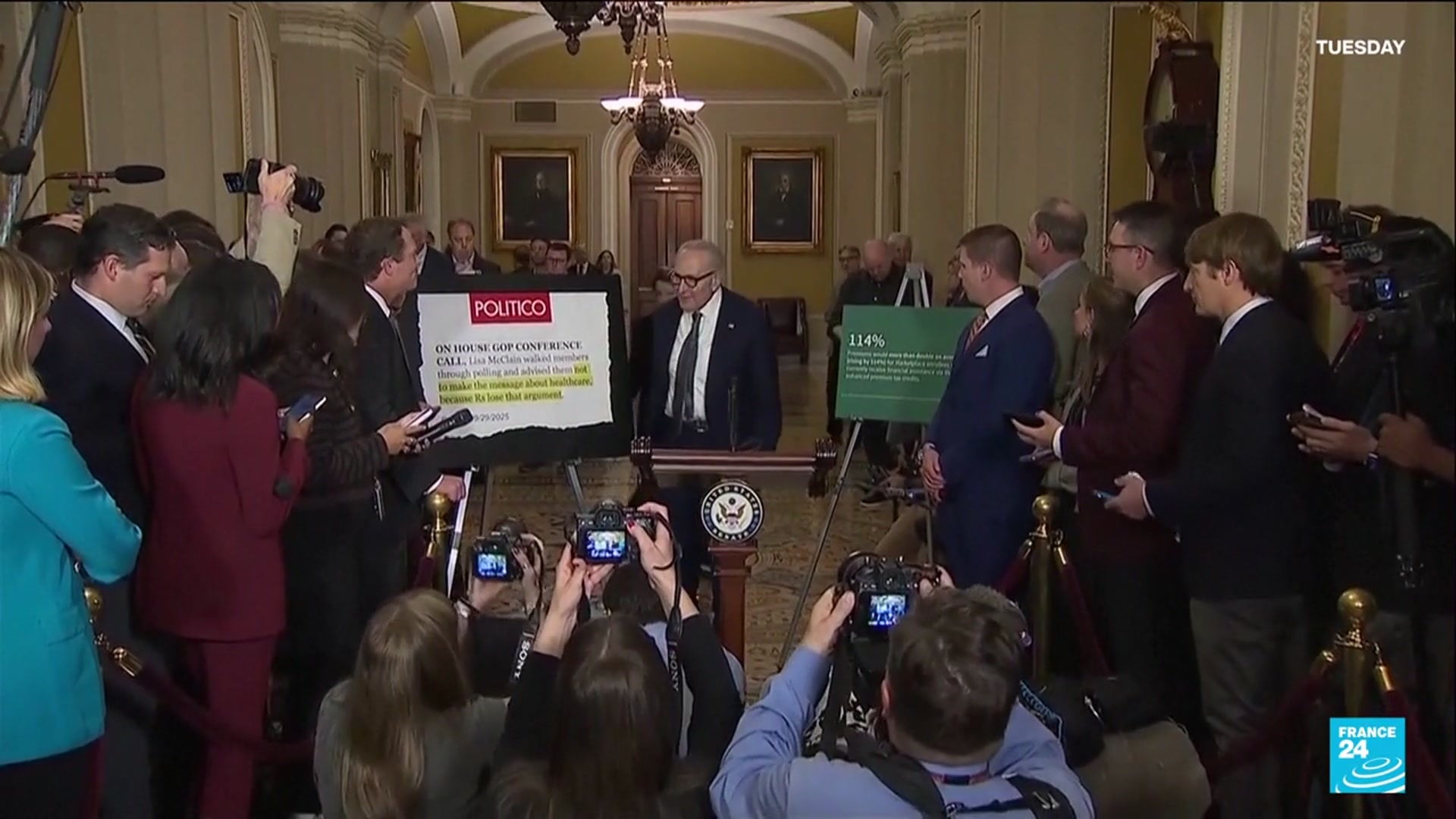'Video thumbnail for US government shutdown: Is health care under threat in the United States ?'