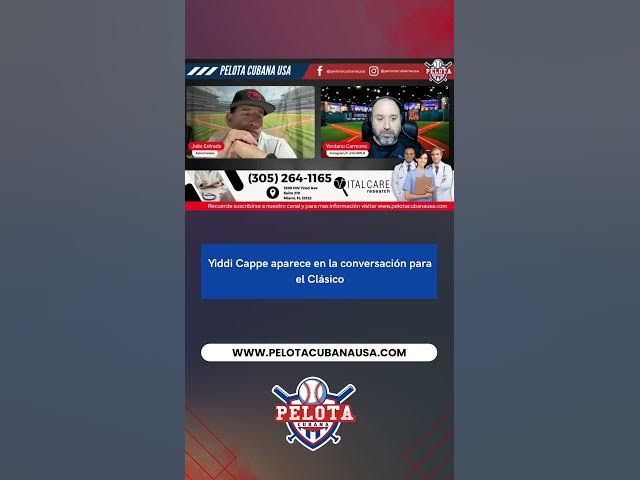 Video thumbnail for Yiddi Cappe aparece en la conversación para el Clásico