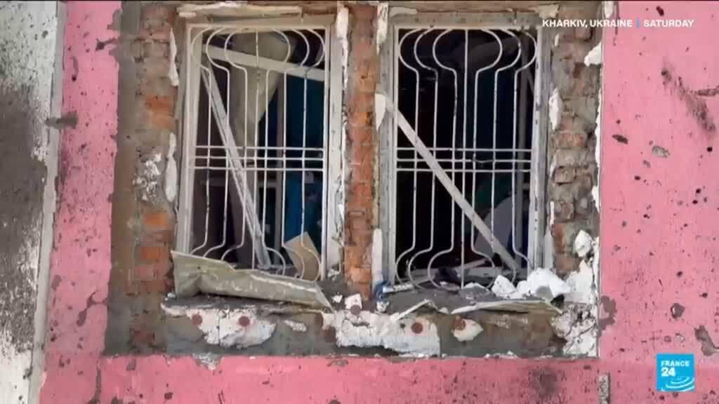 Video thumbnail for Russian strikes kill several in Ukraine's Dnipro