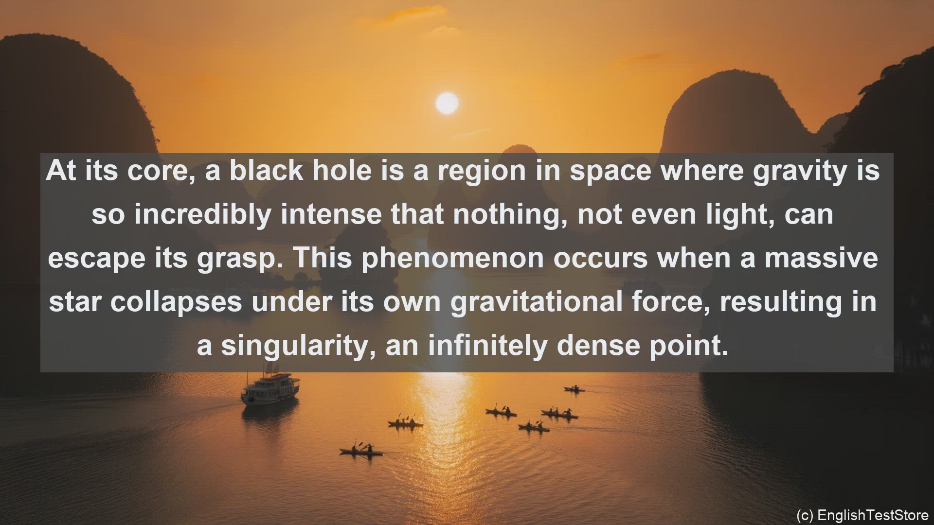 'Video thumbnail for Black hole in science  definition and examples'