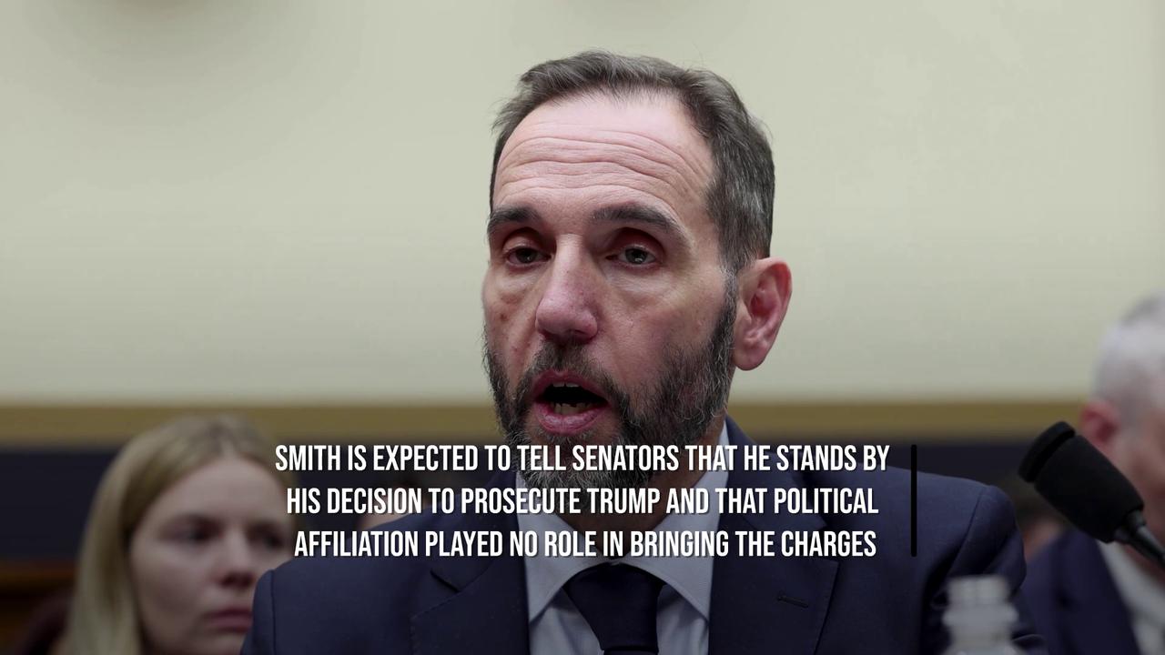 Video thumbnail for Jack Smith To Defend Trump Investigations Before Senate.