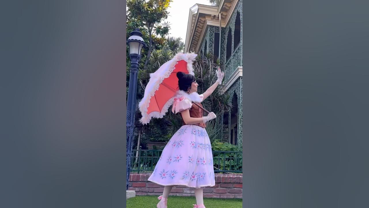 'Video thumbnail for “Enjoy Your Ride, Mortals!” - Sally Slater at the #HauntedMansion World Premiere at #Disneyland'