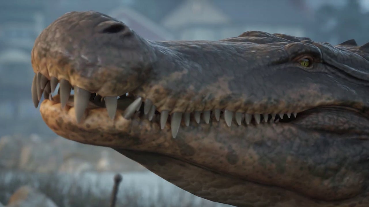 Video thumbnail for Jurassic World Evolution 3: Crocodilia Coast - Official Release Date Trailer