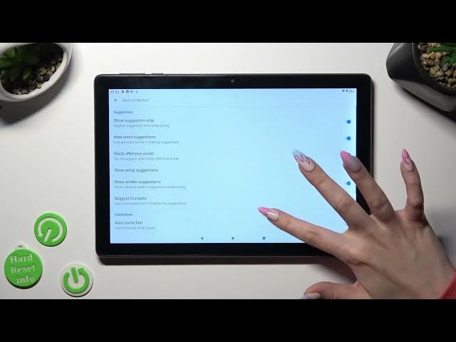 Video thumbnail for How to Turn On & Turn Off the Automatic Text Correction on ALCATEL 1T 10 Smart 2020