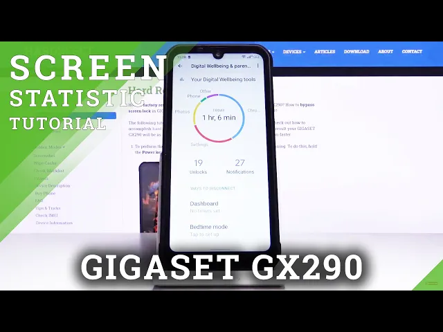 Video thumbnail for How to Watch Screen Time in Gigaset GX290 – See Statistics