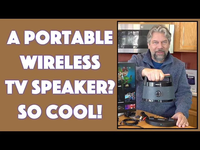 Video thumbnail for SIMOLIO Wireless Portable TV Speaker -- DEMO & REVIEW
