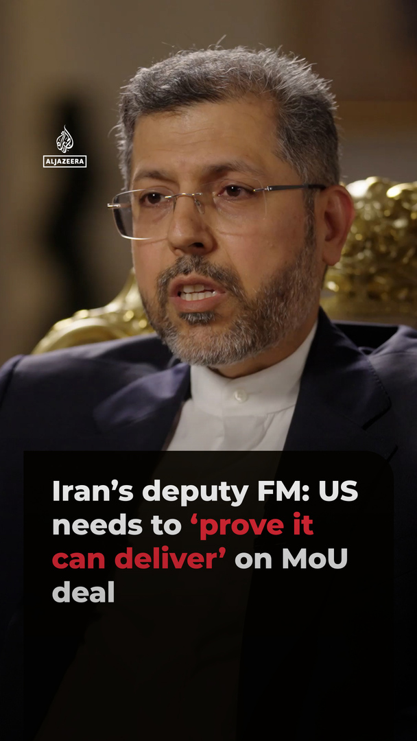Video thumbnail for Iran’s deputy FM: US needs to ‘prove it can deliver’ on MoU deal
