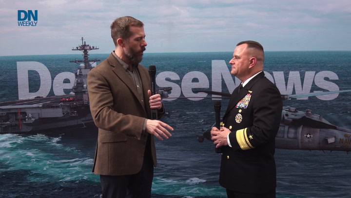 Video thumbnail for How much can you lift? Military Sealift Command takes lessons from Iran war