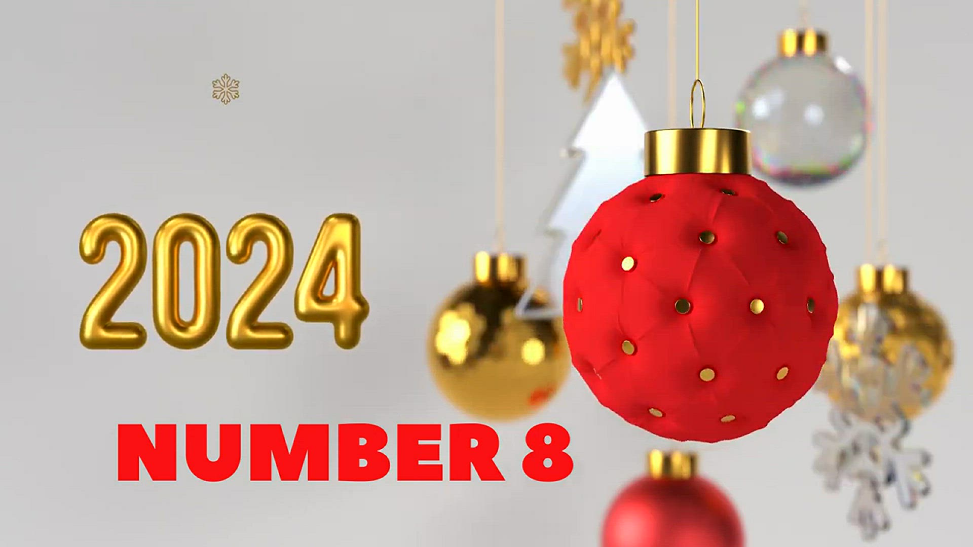 'Video thumbnail for 2024 numerology for number 8 video blog'