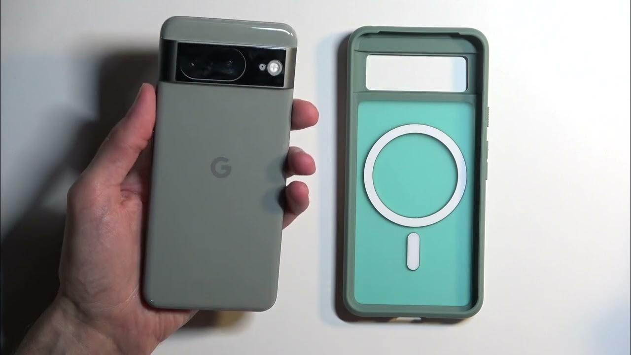 Video thumbnail for How to Put on and Use Google Pixel 8 Case with MagSafe Charging! ⚡️ | Ultimate Tech Upgrade!