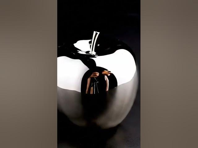 Video thumbnail for cutting a metal apple - Google Veo 3 #googleveo #googleveo3 #veo #satisfying #ai