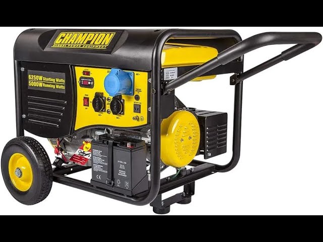 Video thumbnail for Champion 5500 Watt Generator Review: Power, Efficiency, and Convenience