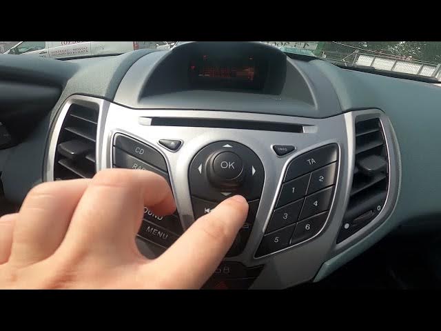 Video thumbnail for How to Navigate Through the Radio Menu Ford Fiesta VII ( 2008 – 2017 )