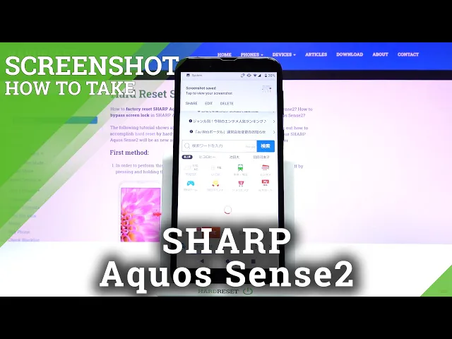 Video thumbnail for How to Grab Screenshot on SHARP Aquos Sense2 – Capture Entire Screen