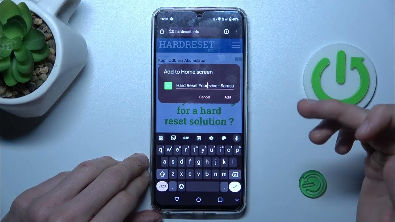 Video thumbnail for How to Easily Add Website Shortcuts to Your Realme C67 Home Screen
