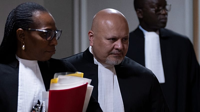 Video thumbnail for ICC chief prosecutor Karim Khan suspended by British regulator