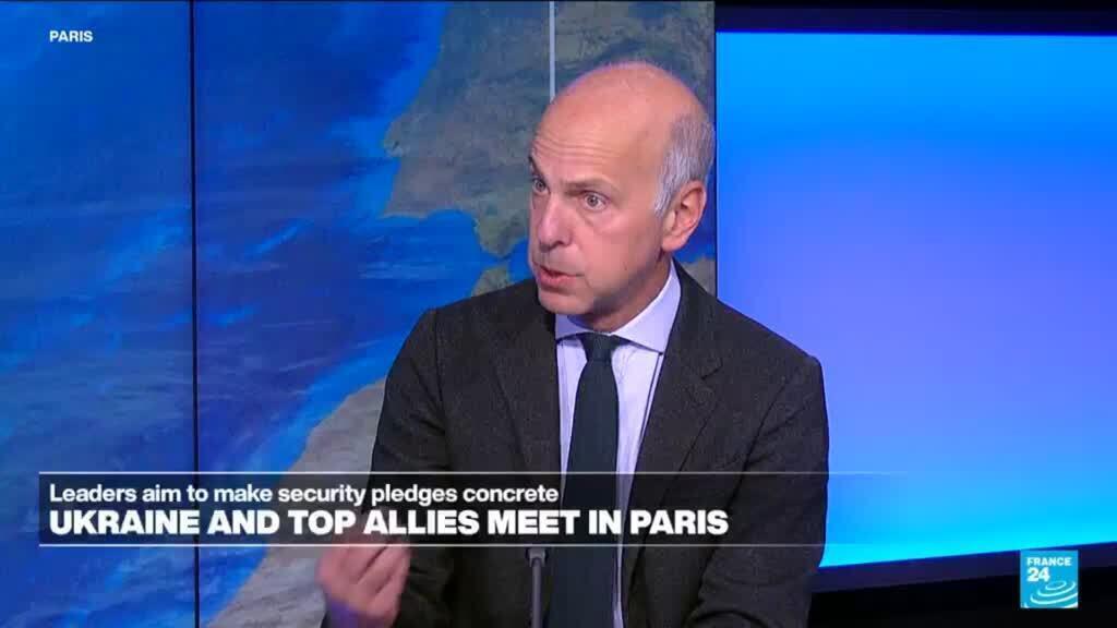 Video thumbnail for Ukraine and top allies aim to make security pledges concrete