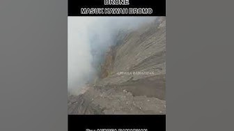 Video thumbnail for NGERI‼️DRONE MASUK KAWAH BROMO😱😱😱