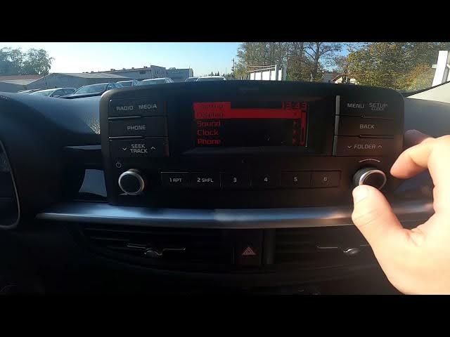 Video thumbnail for How to Find and Manage Display Settings in Kia Picanto III ( 2017 - now )
