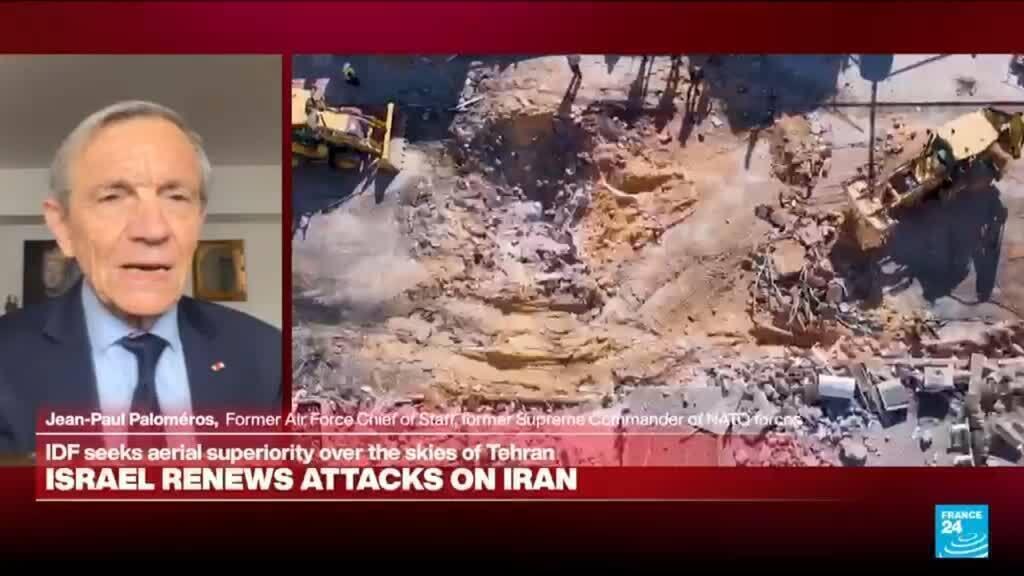 Video thumbnail for Israel hits Tehran as Iran's counterattacks widen after supreme leader is killed