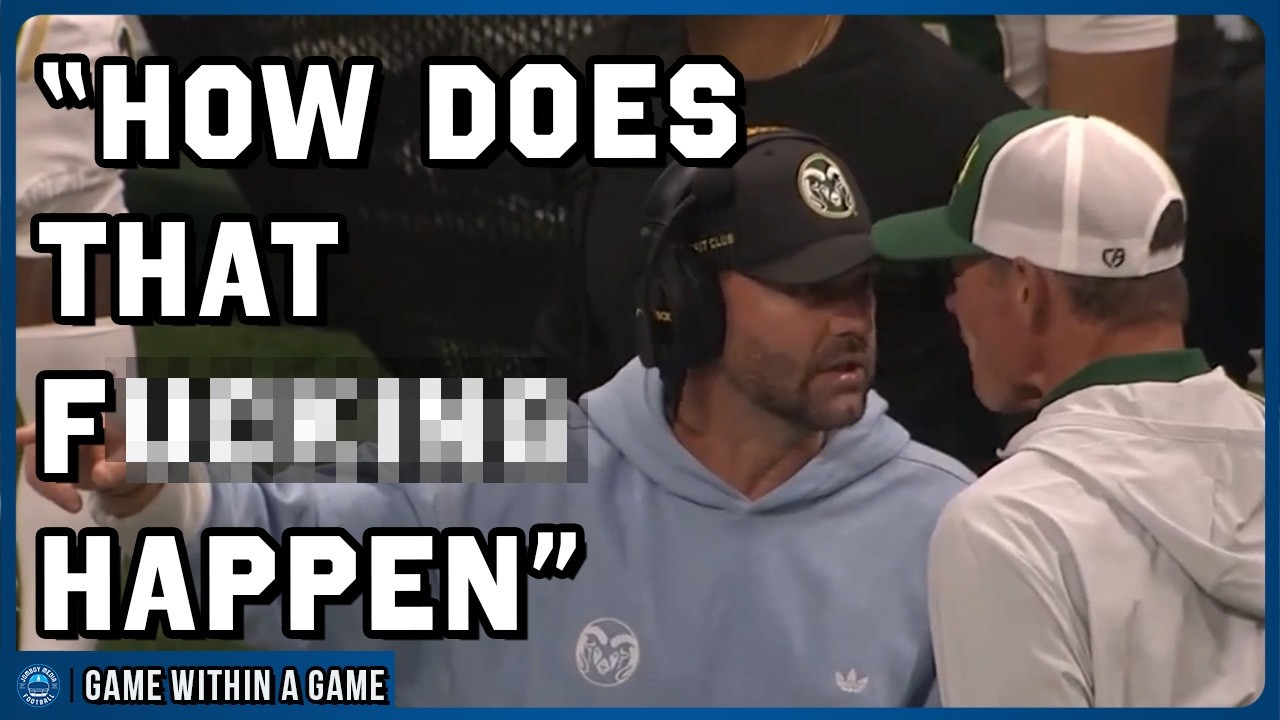 Video thumbnail for Colorado State Coach QUITS During the Game