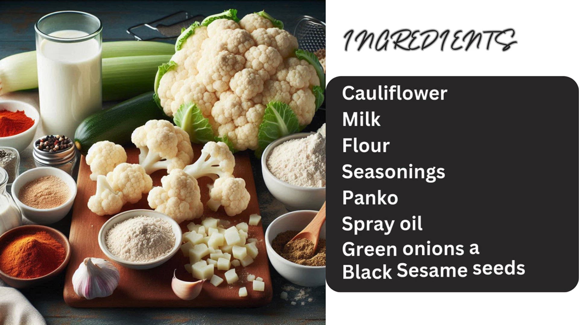 Video thumbnail for Bang Bang Cauliflower