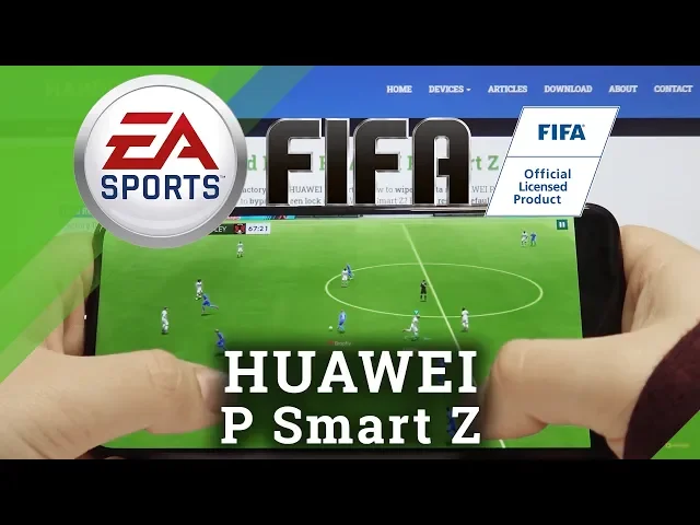 Video thumbnail for FIFA Mobile works on Huawei P Smart Z – Performance & Quality Checkup